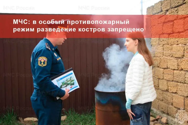 МЧС: в особый противопожарный режим разведение костров запрещено